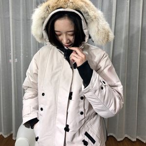 여자 파카 두꺼운 겨울 다운 코트 여자 길이 복어 자켓 모자 분리 가능한 겉옷 고품질 선물