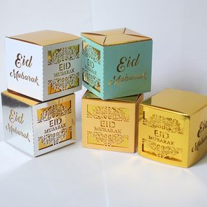 EID Mubarak Snoepdozen Ramadan Kareem Moslim Bruiloft Verjaardagsfeestje Decoraties Supply Geschenkzakken