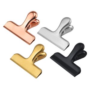 200 sztuk Przechowywanie Żywności Ze Stali Nierdzewnej Torba Chip Clips Kitchen Food Torba Uszczelniająca Świeże Żywność Uszczelnienie Clip Clip