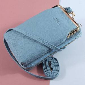 Cüzdan Moda Küçük Crossbody Çanta Kadınlar Mini PU Deri Omuz Messenger Çanta Kızlar için Sarı Bolsas Bayanlar Telefon Çanta Fermuar Flap1