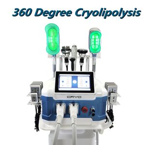360度のCryolipolysis cryo脂肪凍結痩身マシン凍結療法キャビテーションRF Lipolasersマシン販売2年保証新しい技術2021
