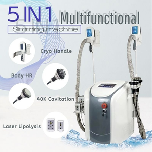 Fotbehandling Original Cryolipolysis Fat Freezing Slimming Machine Cryoterapy Body RF Ultraljud Liposduktion Lipo Laser RF till salu