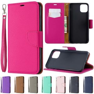 Wholesale leather flip phone cases resale online - Wallet Phone Cases for iPhone Pro Max XR XS X Plus Litchi Texture PU Leather Flip Kickstand Cover Case with Card Slots
