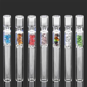 Raucherzubehör Mini-Glasfilterspitzen für trockene Kräuter-Tabak-Zigaretten-Rollpapiere mit Diamanthalter Dickes Pyrex-Glasfilterrohr