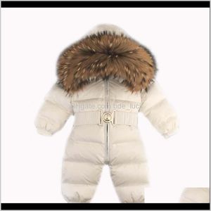 Jumpsuits Rompers Clothing Baby Maternityborn Winter Romper Snowsuit Infant Overcoat Kids Snow Wear Duck Down Coa