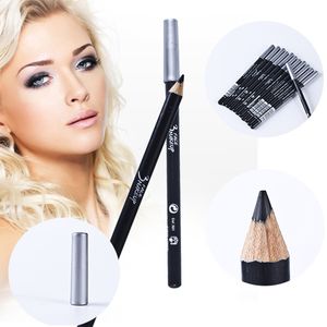 Black Brown Eyeliner Waterproof and Sweat-proof Long-lasting Non-smudge Eyeliners Hard Core Eyebrow Pencil Makeup Tools wholesale