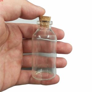 32*70*12.5mm 30ml Glass Bottles With Corks For Wedding Holiday Decoration Christmas Gifts Empty Transparent Jars Cork 50pcsgood qty