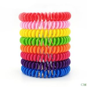 Anty moskitiera Bransoletki Multicolor Pest Control Wristband Ochrona owadów Camping Outdoor Dorośli Kids Baby Pest Control