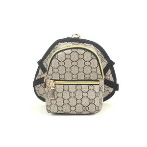 Letra Clássica Cheia Pet Bag Moda Cão Vestuário Inglaterra Estilo Retro Pets Backpack Personalidade Cachorro Couro Mochilas