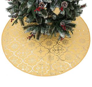 Choinka Spódnica Dodaj świąteczną atmosferę Xmas Home Decoration Drzewa Dekoracyjna pokrywa stóp Dywan Wy1378