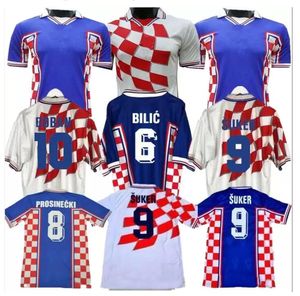 Retro Edition Jersey 1998 World Cup Soccer Croa Shirt Shirt Shirt Shirt Shirt Shirt Shirt Shirt Shirt Shirt Saleved Sale