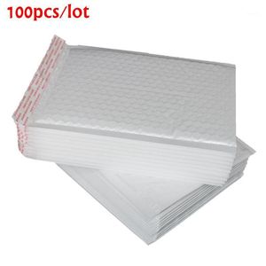 Gift Wrap 100 PCS/Lot White Foam Envelope Bags Self Seal Mailers Padded Envelopes With Bubble Mailing Bag Packages