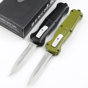 Benchmade infidel Medium Size 3300 Automatic Knife Zinc aluminum alloy handle D2 blade outdoor camping hunting Knives dinner kitchen fruit Utility pocket EDC tool