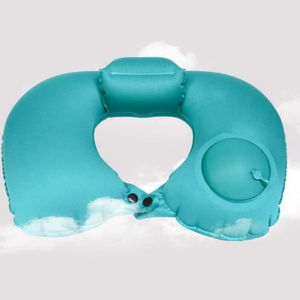 U-shaped Pillow Neck Protector Travel, Car, Airplane, Portable, Inflatable, Office, Classroom, Nap Artifact F8141 210420