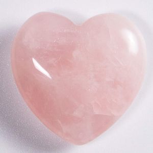 Natural 25mm hjärt turkos rose kvarts sten älskar nakna stenar hjärtan ornament handhandtag diy halsband tillbehör