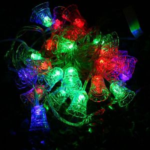 6m 28 LEDs Multi-color Christmas Bell LED RGB String Light for Outdoor Garden Party