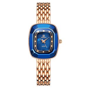 Malakit tasarım retro zarif yüksek çözünürlüklü parlak kadın saatler kuvars saat örgü bandı mineral hardleks cam kadın kol saatleri