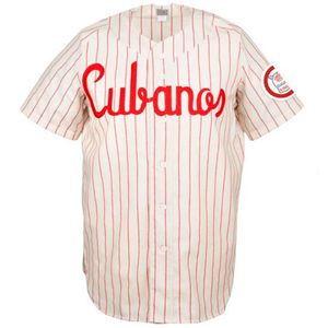 Havana Sugar Kings 1959 Heimtrikot, 100 % Ed-Stickerei, S, Vintage-Baseball-Trikots, individuell, beliebiger Name, beliebige Nummer