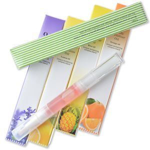 Pen-stylo à ongles 15 odeurs Nutrition Revitalisant huiles d'adoucisseur Stylos de réparation Nails Protecteur de peau Traitement