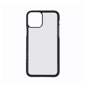 Hard Plastic DIY Blank 2D Sublimation Cases Heat Transfer Designer Phone Case For iPhone 12 11 Pro x xr xs max with Aluminum Inserts DZ17