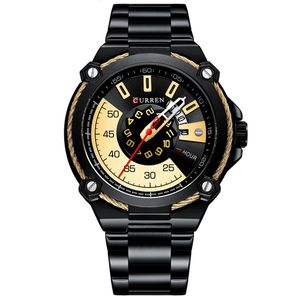 Kreative Herrenuhr Mode Business Quarz Armbanduhren Top Marke Uhren Edelstahl Mann Clock Relogio Masculino