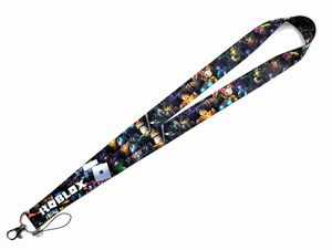 Anime Classic Game Cute Neck Strap Keychains Lanyards Lanyards Keychain Badge Holder ID Card Pass Hang Rope Lariat Lanyard for Key Rings Accessories