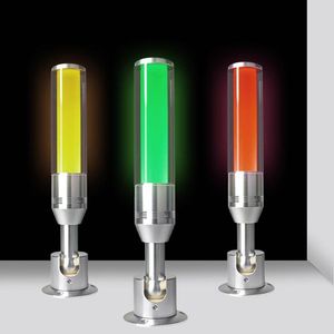 Nödlampor LED Tre-color Indicator Lamp 3 Färg i 1 lager Maskin Varning Workshop Signal Buzzer 24V Alarm Varning Ljudljus