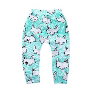 Tierbaby Hosen Baumwolle Neugeborene Kleidung Lange Baby Mädchen PP Hosen Kleinkind Hosen 70 80 90 100 Casual Säuglingsharr Harem Hose Leggings 210413