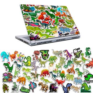 50 pcs-pack animal animal dinossauro natureza vinil adesivo à prova d 'água adesivos para garrafa laptop planejador scrapbook parede skate jornal organizador adolescência adolescência