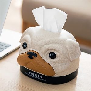 Creative Tissue Box Kitchen Storage Life Napkin Bathroom Paper Holder Office Home Decoration Car 210423