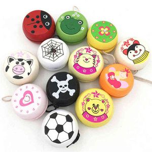 New Classic Yoyo Toys Wooden Yo Personality Creative Building Personality Sport Hobby Compleanno Regali di Natale per bambini G1125