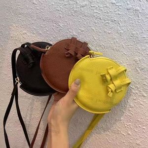 2022 womens small wallet le pitchou 2021 Small round biscuit bag designer mens kids circle Coin Purse shoulder bags