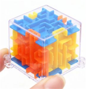YANUO 3D Puzzle Labyrinth Toy For Kid Funny Brain Game Case Baby Balance Box Educational Toys For Kids Holiday Gift 1032 X2