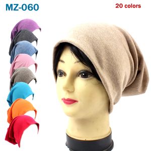 Candy Colored Pullover Caps Sports Street Hip Hop Casual Hats Men's and Women's Loose Knitted Cotton Hat