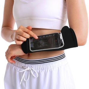 Utomhusväskor som kör armväska för under 6.6 -tums telefon sporttillbehör Fitness Case Belt Gym Cell