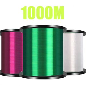 1000M Nylon Fishing Line Super Strong Monofilament line fluorocarbon coated Japanese Material Saltwater Carp Fishing leader line H1014