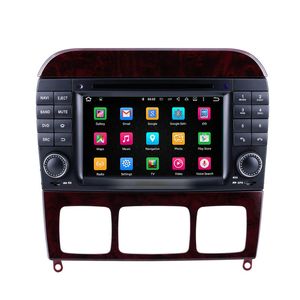 Carro DVD GPS Navigation System multimídia player para 1998-2005 Mercedes-Benz S-Class W220 S280 S320 S350 S400 S430 S500 Exibição de tela