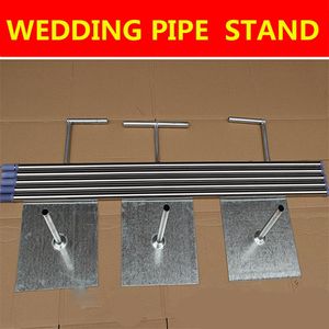 Party Decoration Wedding Stainless Steel Pipe 10ft(H) By 20ft(W) Backdrop Stand With Expandable Rods Frame Supply