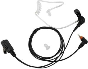 1 Pin verdecktes Akustikrohr-Ohrhörer-Headset mit Mikrofon PTT für Motorola SL7550 7580 7590 SL300 SL4000 SL1K SL1M 2-Wege-Radio Walkie