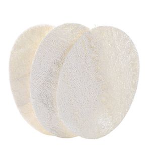 12x8cm Natural Loofah Prato Escova Pad Face Makeup Remover Exfoliating e Dead Skin Bath Chuveiro Loofahs para Ferramentas Home A217065