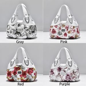 HBP Handbag Women Printing PU Leather Handle Bag Fashion Brand Lady Tote Big Capacity Shoulder Shopping Purse