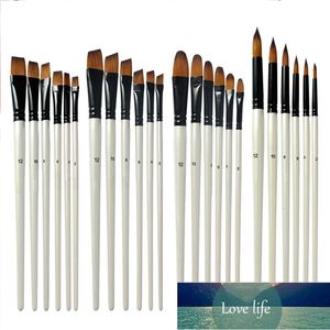 Craft Art Supplies 6 Pcs Pen Brushes Nylon Hair Model Paint Paint Brushes Set By Number Artist Watercolor Pen