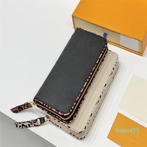 Design Lady Style Wallets Modern Cruz-corpo Pacote Das Senhoras Logo Logo Leopard Imprime Bolsa De Corrente de Três Peça