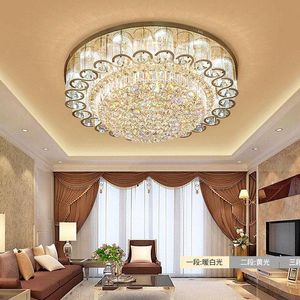 Luxury Modern Crystal Ceiling Lights Living Room Lamp Gold Home Lighting Fixture Plafonnier Led Moderne