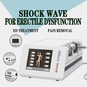 Extracorporeal Shockwave Máquina de Terapia Instrumento de Ondas de Choque para ED Tratamento e Dor Relif Uso de Casa Body Relax Massager Massager Saúde Fisioterapia Máquinas