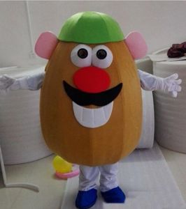 Performance Male style potato Mascot Costume Halloween Christmas Fancy Party Cartoon Character Outfit Suit Adult Women Men Dress Carnival Unisex Adults