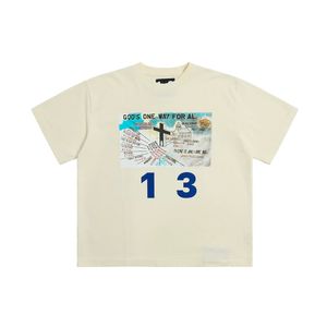 Homem de manga curta T camisetas Art13