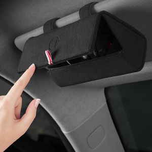 Car Organizer Sun Visor Glasses Storage Box For Smart 453 452 451 450 Fortwo Forfour Styling Interior Decoration Accessories