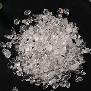 Naturliga vita kristall ädelstenar för hem skål hotell trädgård dekor sten handgjorda smycken gör DIY tillbehör