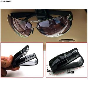 Other Interior Accessories 10pcs/lot Auto Sun Visor Sunglasses Fastener Cip Car Vehicle Eyeglasses Glasses Holder Ticket Clip